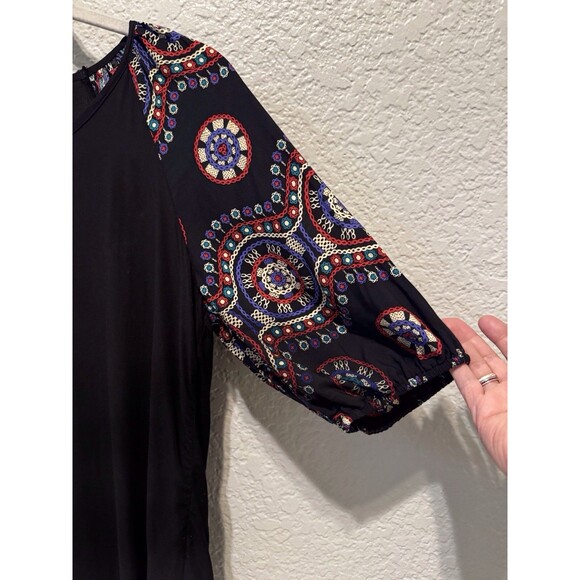 Women’s Emery Rose Puffed Sleeve TopSize Small - Picture 2 of 8